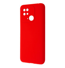 Чохол WAVE Full Silicone Cover Xiaomi Redmi 10C red