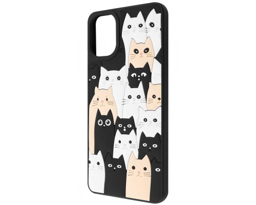 Чохол WAVE Doodle Case Samsung Galaxy A07 cats 2003000277524
