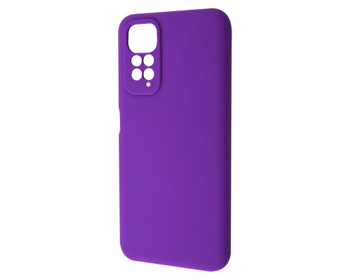 Чохол WAVE Full Silicone Cover Xiaomi Redmi Note 11 4G/Redmi Note 11S dark purple