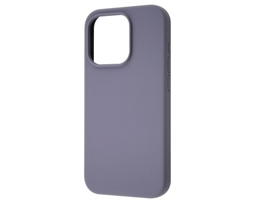 Чохол WAVE Full Silicone Cover iPhone 15 lavender gray