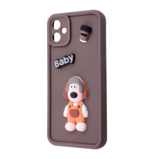 Чохол Pretty Things Case Samsung Galaxy A05 brown/baby