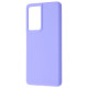 Чохол WAVE Full Silicone Cover Samsung Galaxy S21 Ultra (G998B) light purple