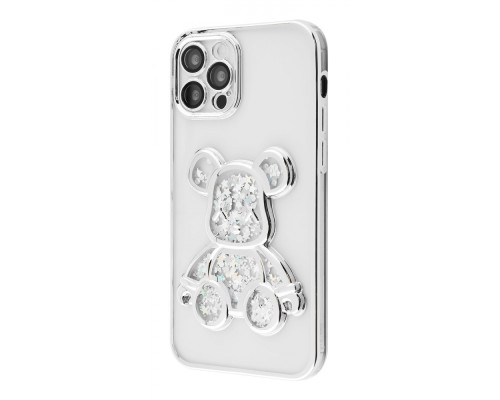 Чохол Shining Bear Case iPhone 12 Pro silver 2001000963737
