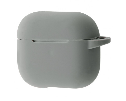 Чохол Silicone Shock-proof case for Airpods 3 gray
