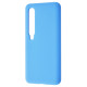 Чохол WAVE Full Silicone Cover Xiaomi Mi 10/Mi 10 Pro blue