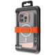 Чохол Kajsa Aluminium Shield with Magnetic Ring iPhone 16 Pro Max gun metal 2003000170771