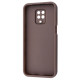 Чохол Pretty Things Case Xiaomi Redmi Note 9S/Note 9 Pro brown/fluffy white