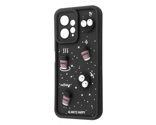 Чохол Pretty Things Case Xiaomi Redmi Note 12 4G black/coffee