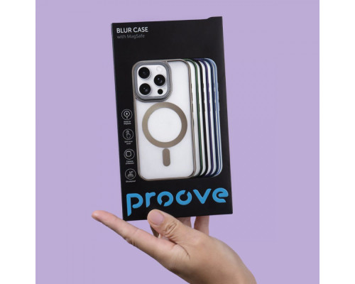Чохол Proove Blur Case with Magnetic Ring iPhone 16 Pro natural titanium 2003000191561 6901117413698