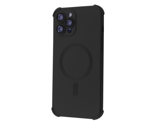 Чохол Silk Touch Case with Magnetic Ring iPhone 12 Pro Max black