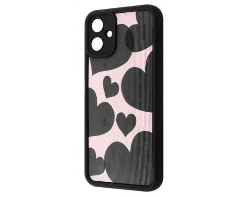 Чохол WAVE Artfull Case Samsung Galaxy A06 black hearts