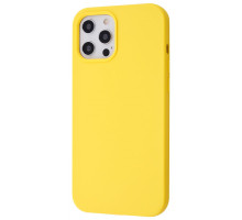 Чохол WAVE Full Silicone Cover iPhone 12 Pro Max yellow