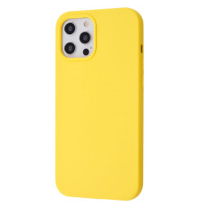 Чохол WAVE Full Silicone Cover iPhone 12 Pro Max yellow