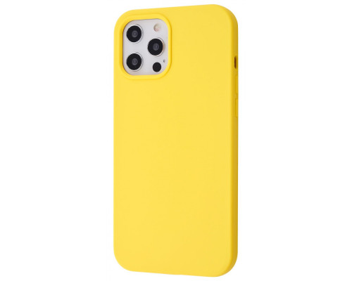 Чохол WAVE Full Silicone Cover iPhone 12 Pro Max yellow