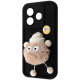 Чохол Pretty Things Case Xiaomi Redmi Note 14 5G black/fluffy white 2003000179446