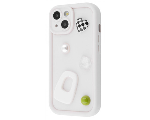 Чохол Pretty Things Case iPhone 14 white/design