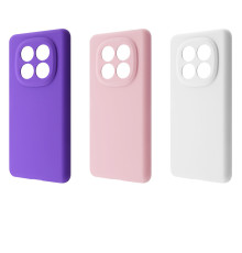 Чохол WAVE Full Silicone Cover Xiaomi Redmi Note 14 Pro 4G light pink 2003000234046