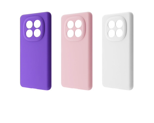 Чохол WAVE Full Silicone Cover Xiaomi Redmi Note 14 Pro 4G light pink 2003000234046