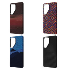Чохол WAVE Gleam Case with Magnetic Ring Samsung Galaxy S26 Ultra blue stripes 2003000282337