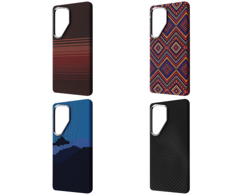 Чохол WAVE Gleam Case with Magnetic Ring Samsung Galaxy S26 Ultra blue stripes 2003000282337