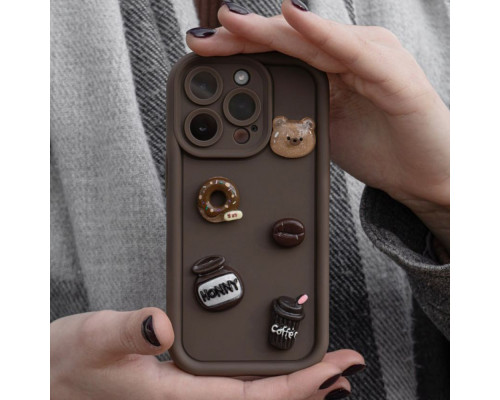 Чохол Pretty Things Case iPhone 12 Pro Max brown/baby