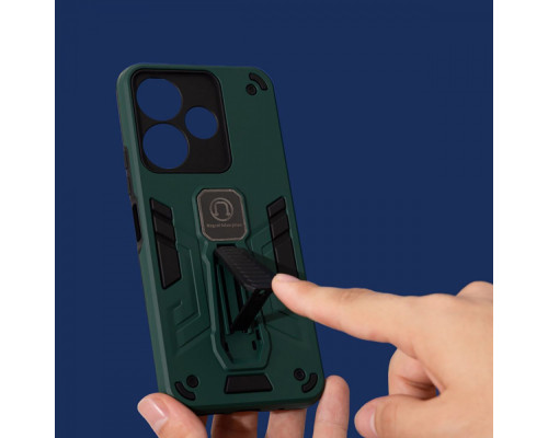 Чохол Armor Magnetic Tecno Spark 30C 4G dark green