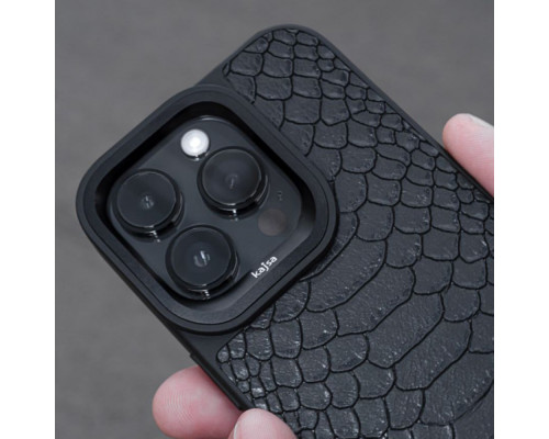 Чохол Kajsa Snake Pattern iPhone 15 Pro Max olive 2001001564520