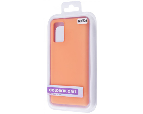 Чохол WAVE Colorful Case (TPU) Samsung Galaxy Note 20 (N980F) peach