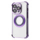 Чохол Glossy Case with Magnetic Ring iPhone 15 Pro purple