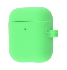 Чохол Silicone Case Slim with Carbine for AirPods 2 green