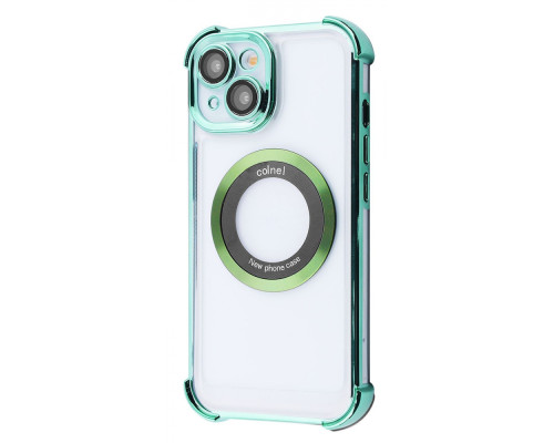 Чохол Glossy Case with Magnetic Ring iPhone 15 green 2001001964382