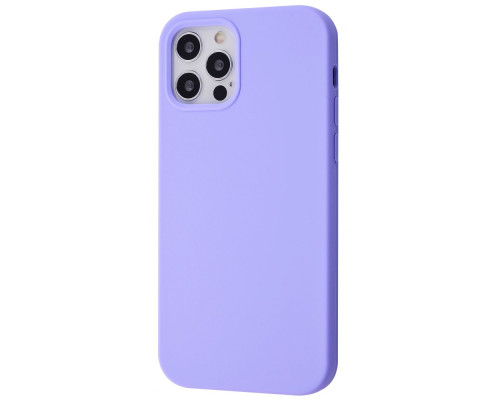 Чохол WAVE Full Silicone Cover iPhone 12/12 Pro light purple