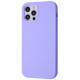 Чохол WAVE Full Silicone Cover iPhone 12/12 Pro light purple