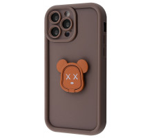 Чохол Pretty Case iPhone 12 Pro Max bear/brown