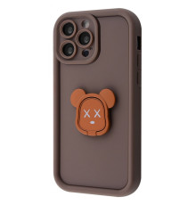 Чохол Pretty Case iPhone 12 Pro Max bear/brown