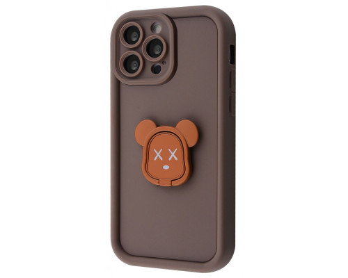 Чохол Pretty Case iPhone 12 Pro Max bear/brown