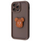 Чохол Pretty Case iPhone 12 Pro Max bear/brown