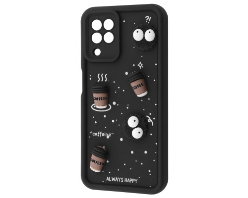 Чохол Pretty Things Case Samsung Galaxy A22/M22/M32 (A225F/M225F/M325F) black/coffee