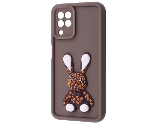 Чохол Pretty Things Case Samsung Galaxy A22/M22/M32 (A225F/M225F/M325F) brown/rabbit