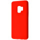 Чохол WAVE Full Silicone Cover Samsung Galaxy S9 (G960F) red