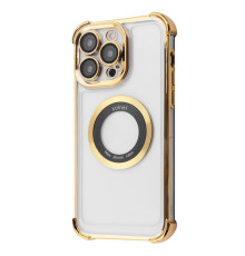 Чохол Glossy Case with Magnetic Ring iPhone 14 Pro Max gold