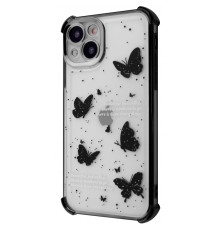 Чохол WAVE Winkie iPhone 15 black/butterfly 2003000252224