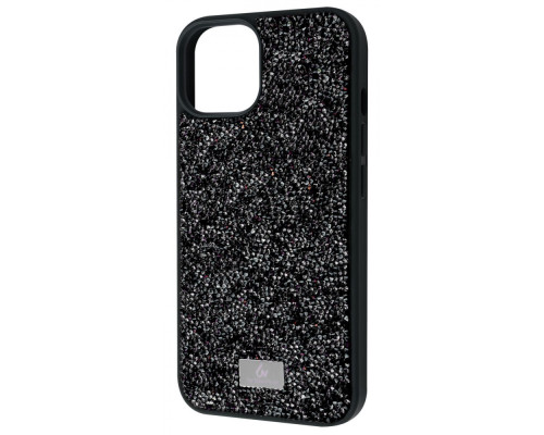 Чохол Bling World Rock Diamond (TPU) iPhone 14 black titanium