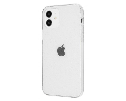 Чохол Clear Case with Sparkles iPhone 12/12 Pro transparent