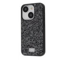 Чохол Bling World Rock Diamond (TPU) iPhone 15 black titanium
