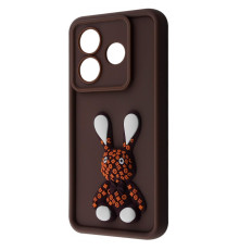 Чохол Pretty Things Case Xiaomi Redmi Note 14 5G brown/rabbit