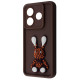 Чохол Pretty Things Case Xiaomi Redmi Note 14 5G brown/rabbit