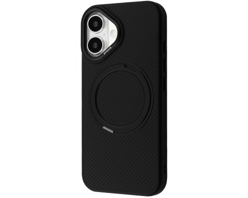 Чохол Proove Reinforce Case with Magnetic Ring iPhone 16 black 2003000225112 6901126132856