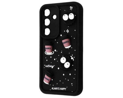 Чохол Pretty Things Case Samsung Galaxy A36 black/coffee