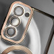 Чохол WAVE Metal Color Case with Magnetic Ring Samsung Galaxy S23 gold 2001001044183